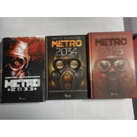 METRO 2033 / 2034 / 2035 - DMITRI GLUHOVSKI ( 3 volume )